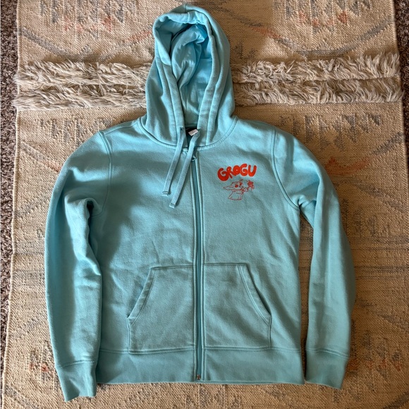 Star Wars Women’s Powder Blue Zip Hoodie - Picture 2 of 7